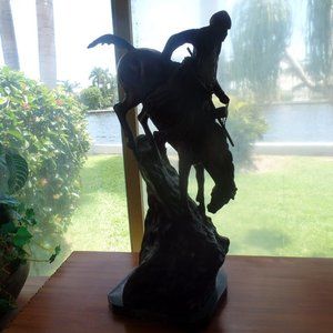 Bronze Remington "The Mountain Man" Sculpture